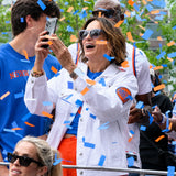 Mariska Hargitay Knicks Parade 2026 Jacket