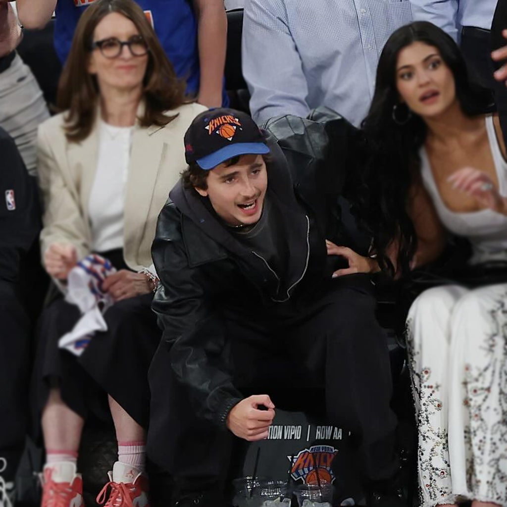 Timothée Chalamet Knicks Playoff Jacket