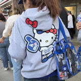 Dodgers Hello Kitty Hoodie