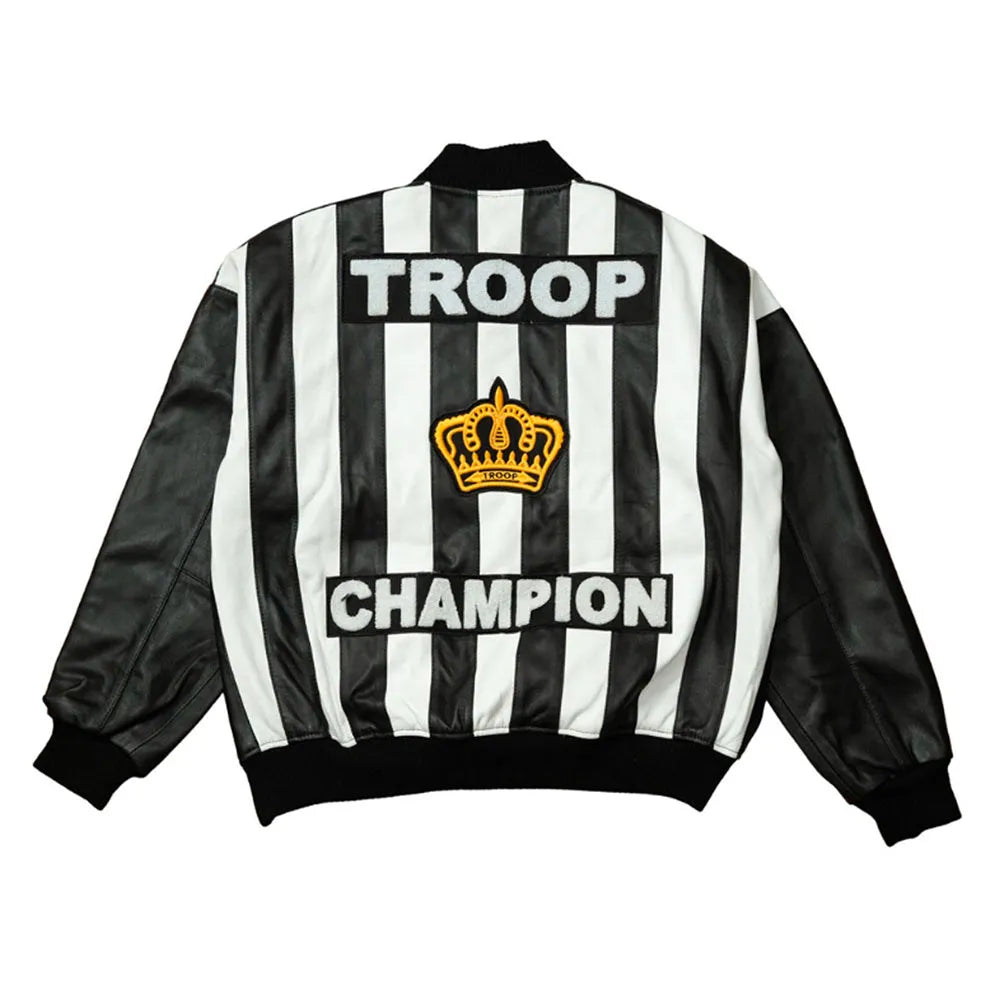 LL Cool J Troop Leather Jacket