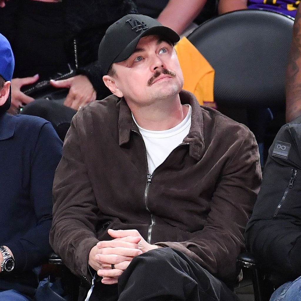 Basketball Game 4 Leonardo DiCaprio Brown Jacket