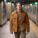 Jake Griffin Law and Order SVU S27 Brown Jacket