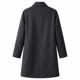John Whalen Law and Order SVU S27 Grey Coat