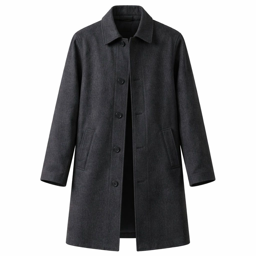 John Whalen Law and Order SVU S27 Grey Coat