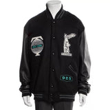 LeBron James Black Varsity Jacket