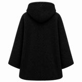 Liam Gallagher Black Hooded Coat