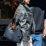 London Lily Collins Black Jacket
