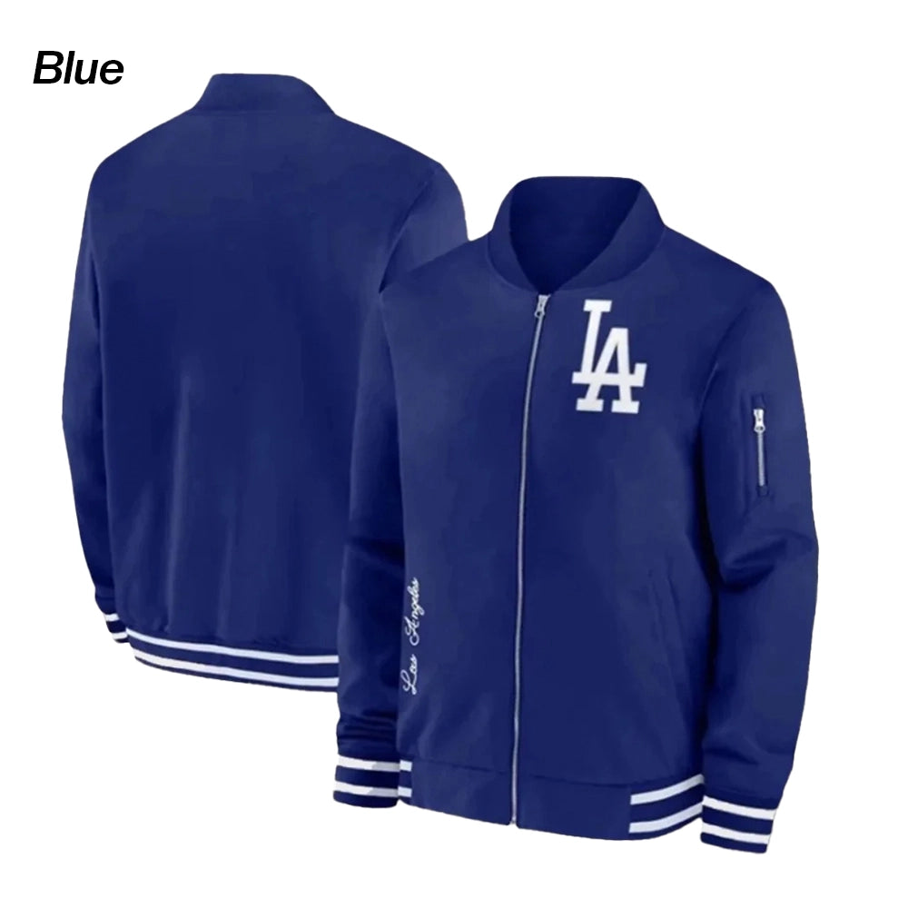 Los Angeles Dodgers Blue Bomber Jacket