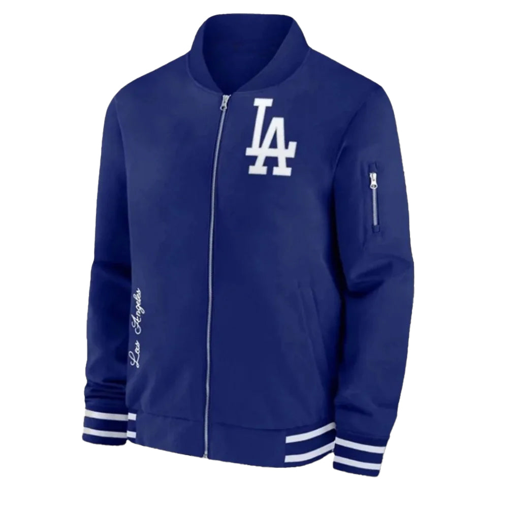 Los Angeles Dodgers Blue Bomber Jacket