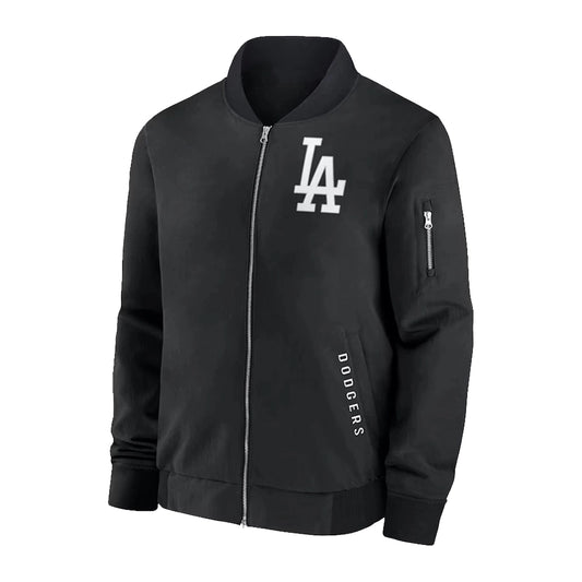 Los Angeles Dodgers Dugout Black Jacket