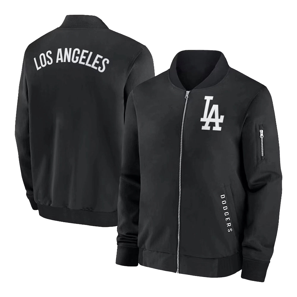 Los Angeles Dodgers Dugout Black Jacket