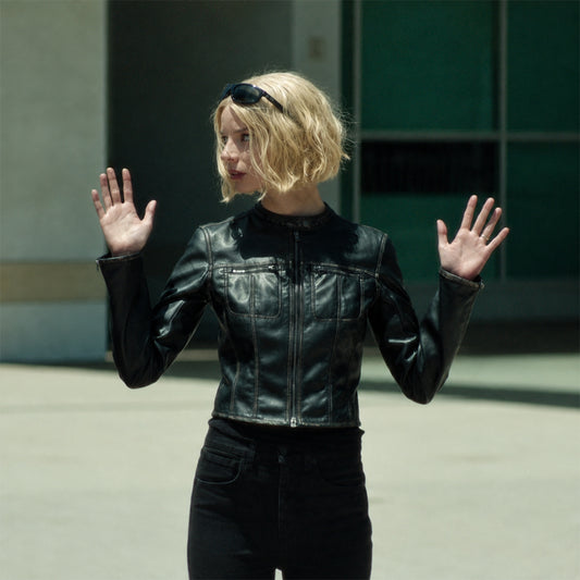 Lucky S01 Anya Taylor-Joy Leather Jacket