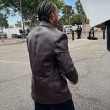American Rapper Ludacris Leather Blazer