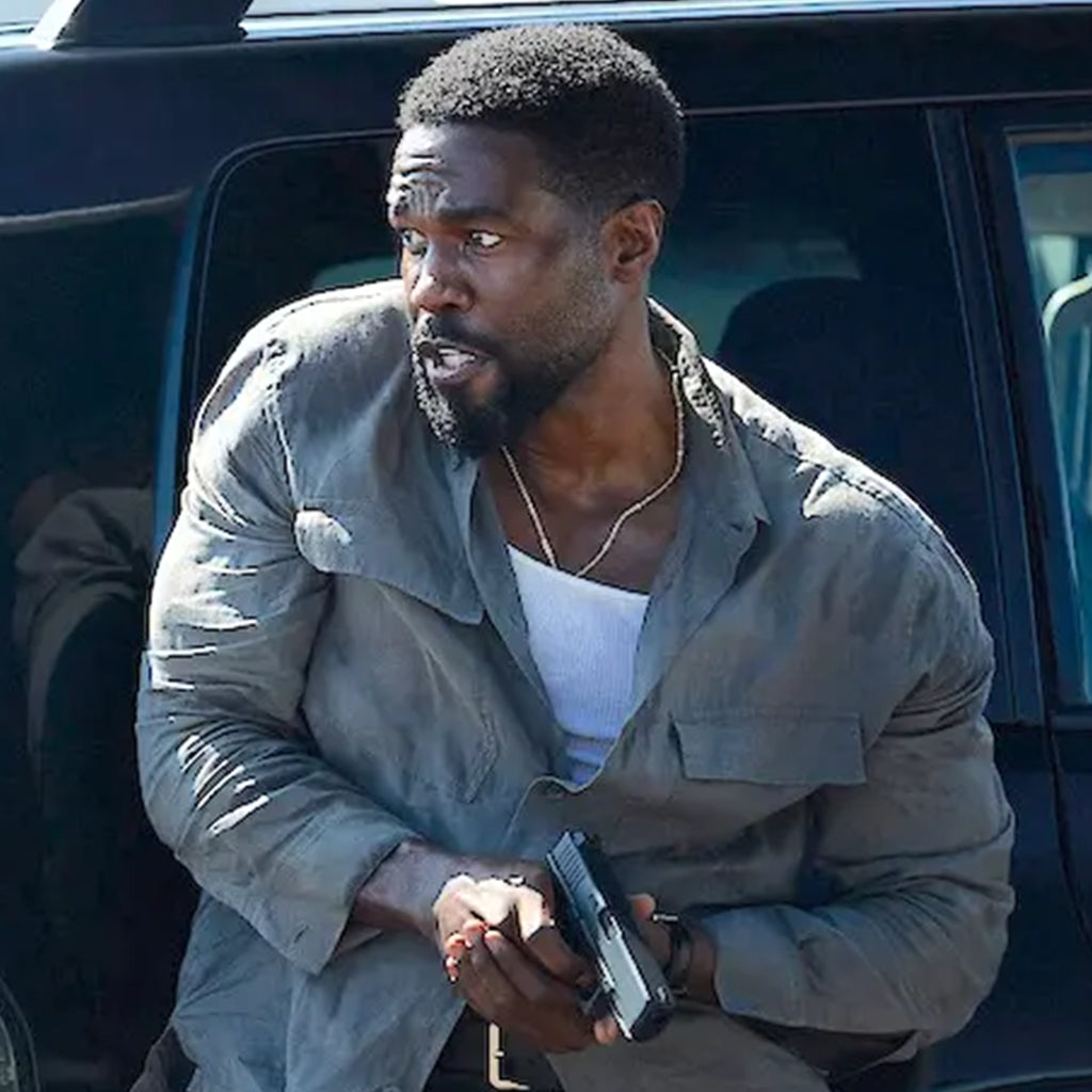 Yahya Abdul-Mateen Man On Fire S01 Grey Jacket