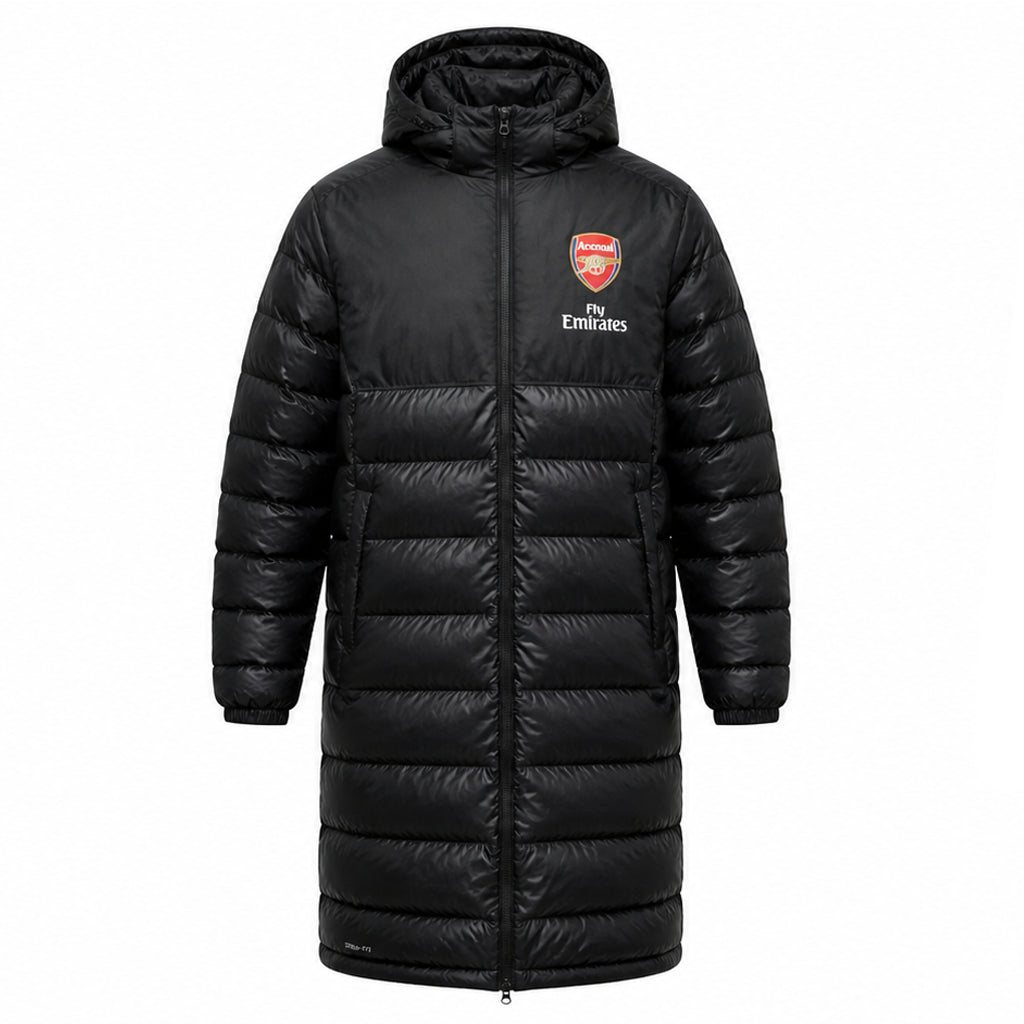 Team Manager Arsene Wenger Black Coat