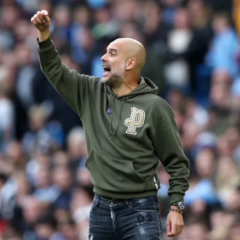 Pep Guardiola Green Hoodie