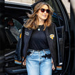 Mariska Hargitay Knicks Black Jacket