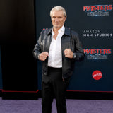 Masters Of the Universe Premiere Dolph Lundgren Black Jacket