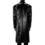 Met Gala 2026 Bill Skarsgård Leather Coat