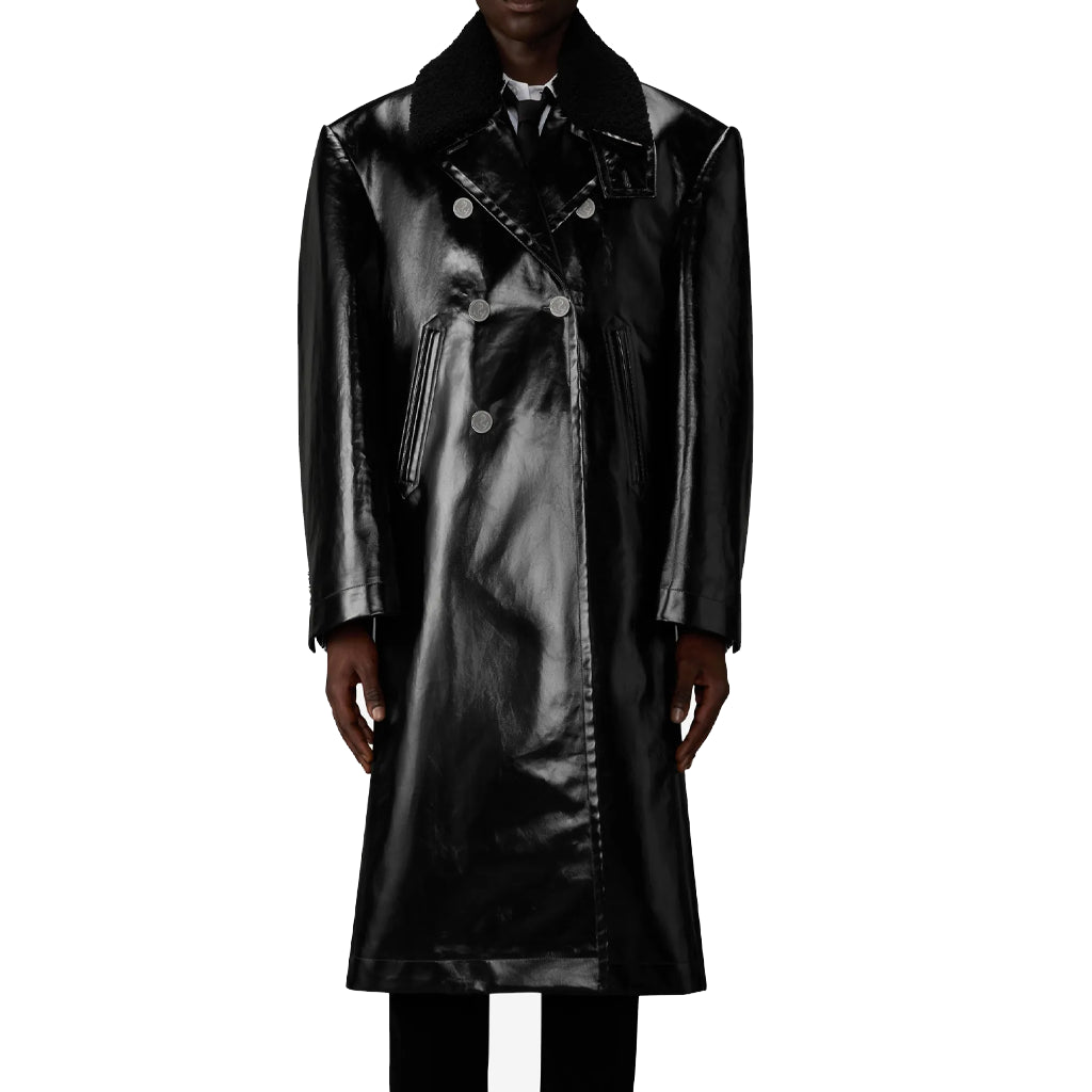 Met Gala 2026 Bill Skarsgård Leather Coat