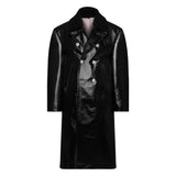 Met Gala 2026 Bill Skarsgård Leather Coat