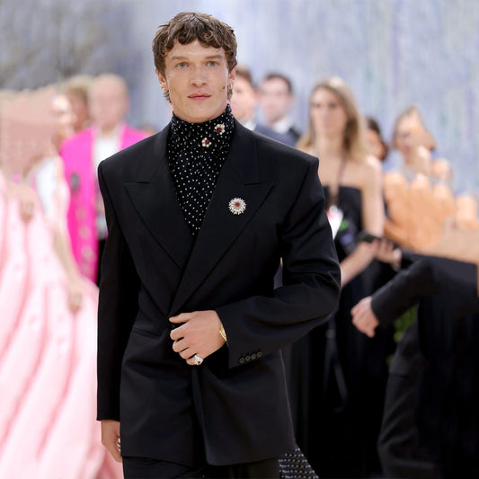Connor Storrie Met Gala Black Blazer