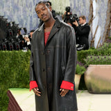 Met Gala Damson Black Coat