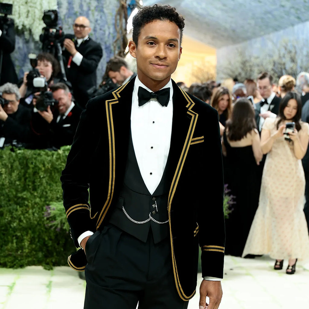 Jaafar Jackson Met Gala 2026 Black Blazer