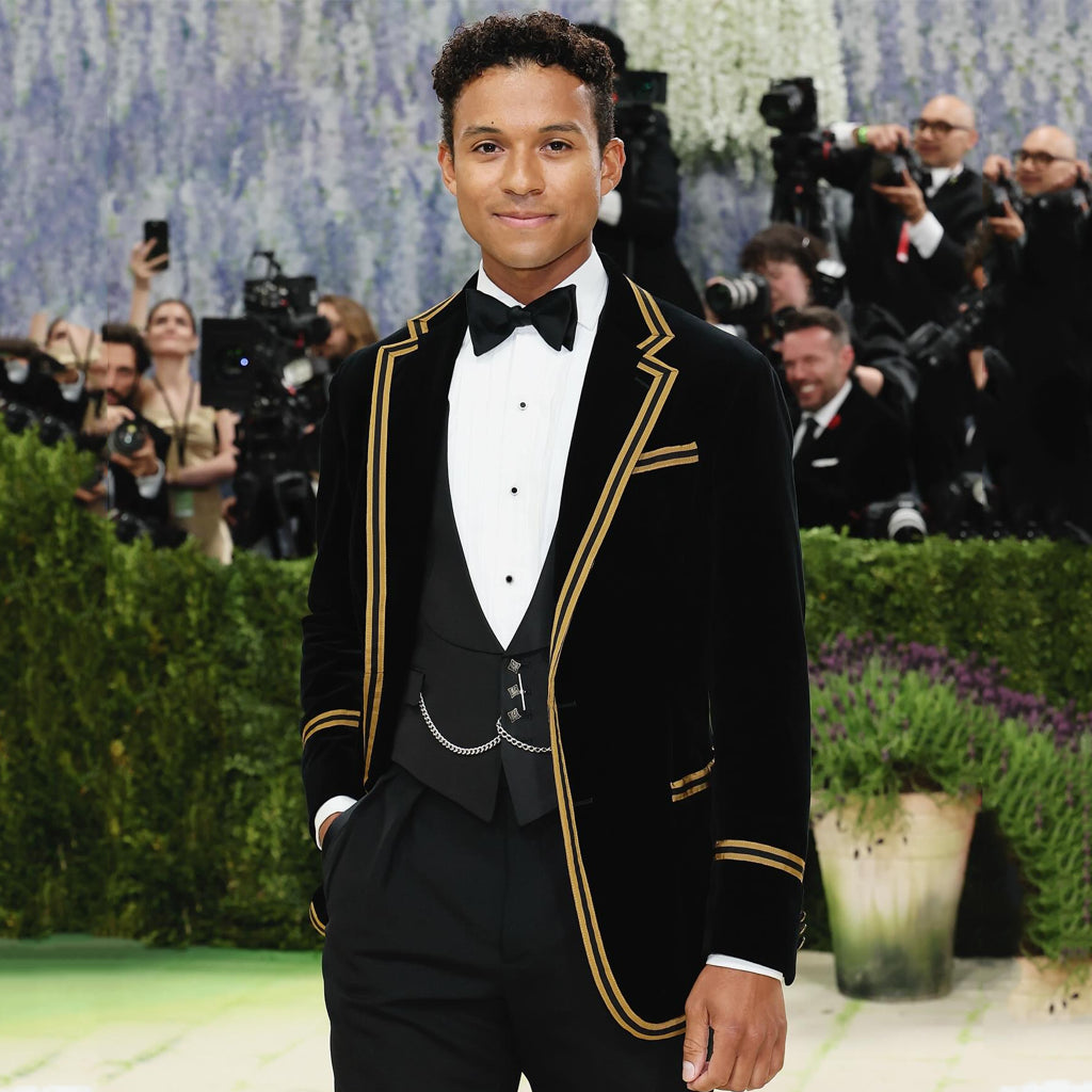 Jaafar Jackson Met Gala 2026 Black Blazer
