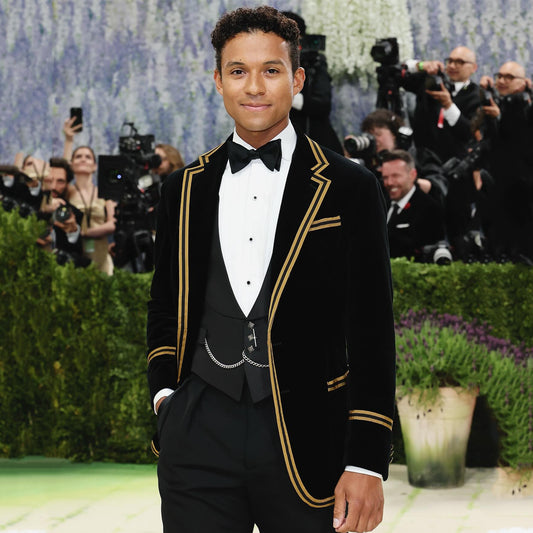 Jaafar Jackson Met Gala 2026 Black Blazer