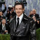 Met Gala Patrick Schwarzenegger Black Jacket