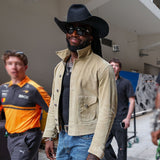 Miami Grand Prix Shaboozey Suede Jacket