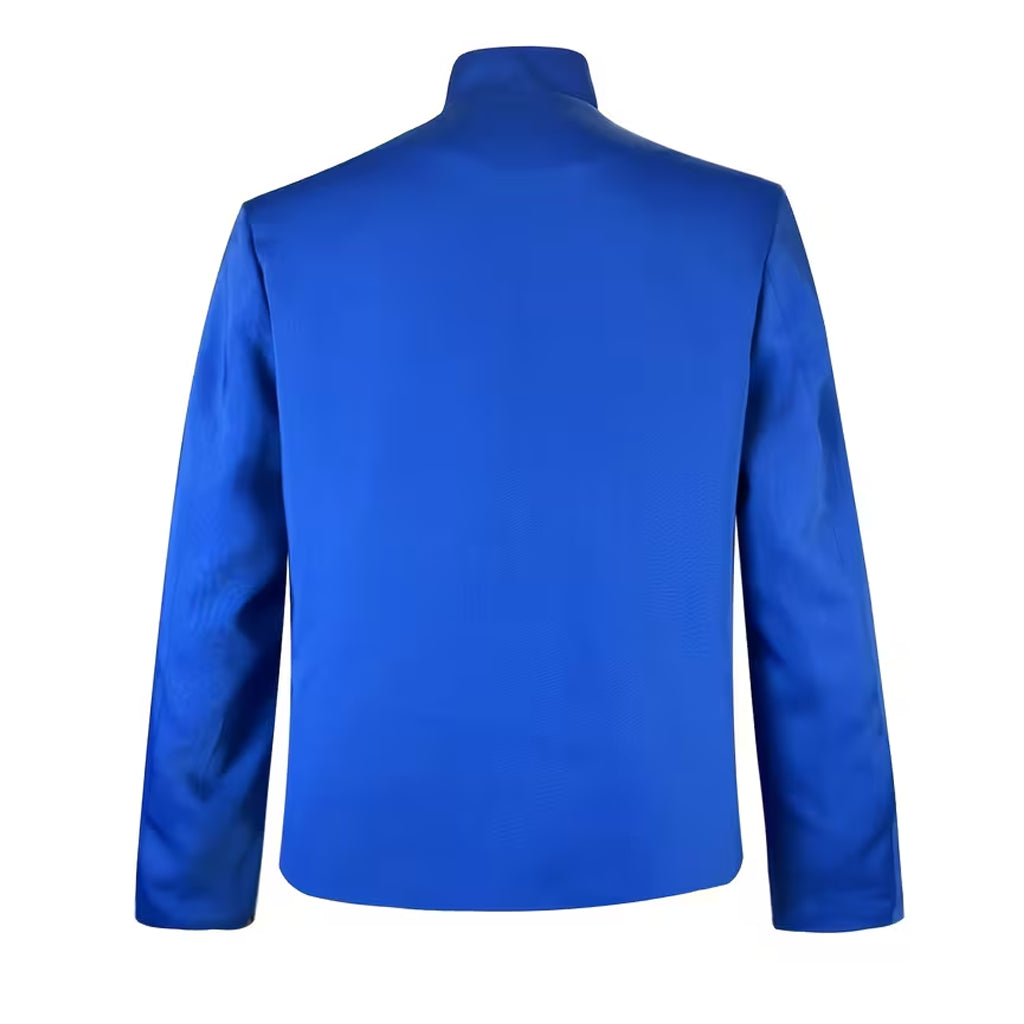 Michael 2026 Jaafar Jackson Blue Jacket