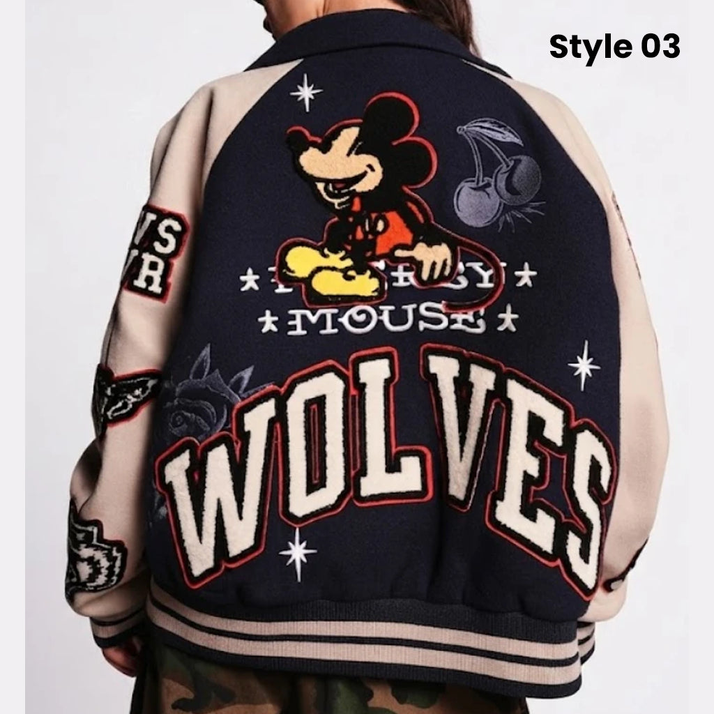 Wolves Club Mickey Mouse Rudely Jacket