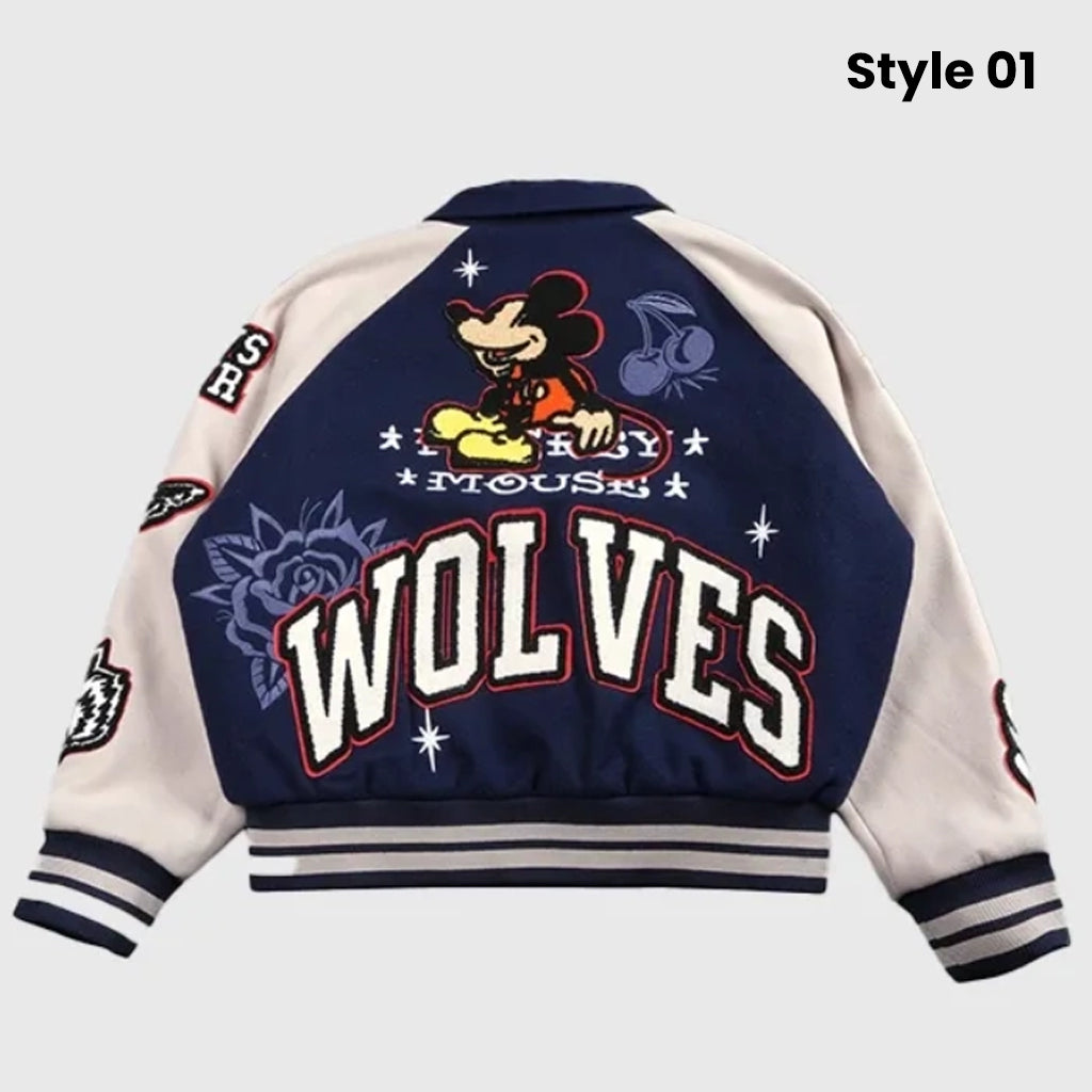 Wolves Club Mickey Mouse Rudely Jacket