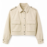 NYC Millie Bobby Brown Beige Jacket