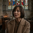 Miss You Love You 2026  Allison Janney Brown Coat
