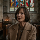 Miss You Love You 2026  Allison Janney Brown Coat
