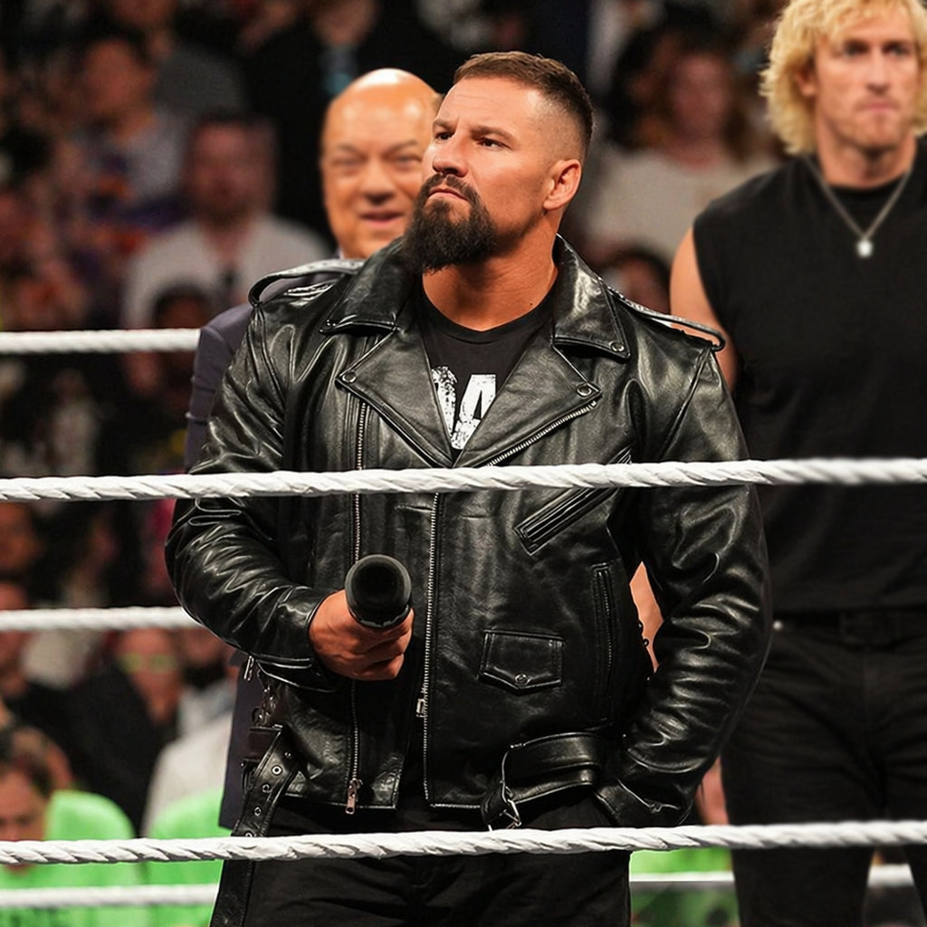 Monday Night Raw 2026 Bron Breakker Black Jacket