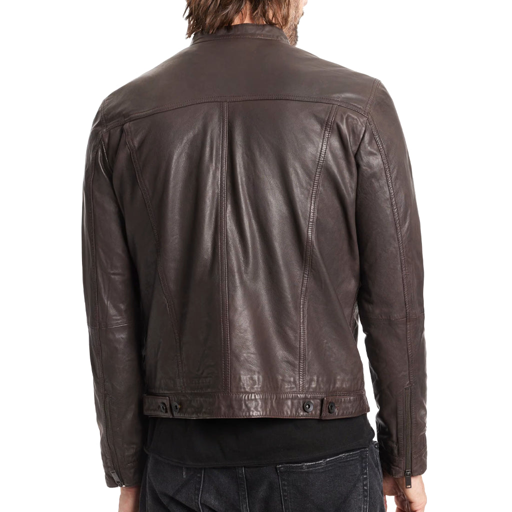 Shea Buckner NCIS Origins S02 Brown Jacket