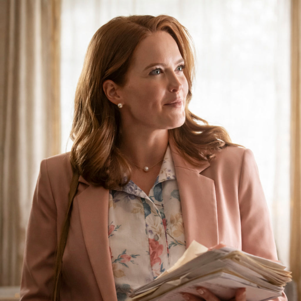 Diane Sterling NCIS Origins S02 Pink Blazer