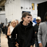 NY Knicks 2026 Timothée Chalamet Hooded Jacket