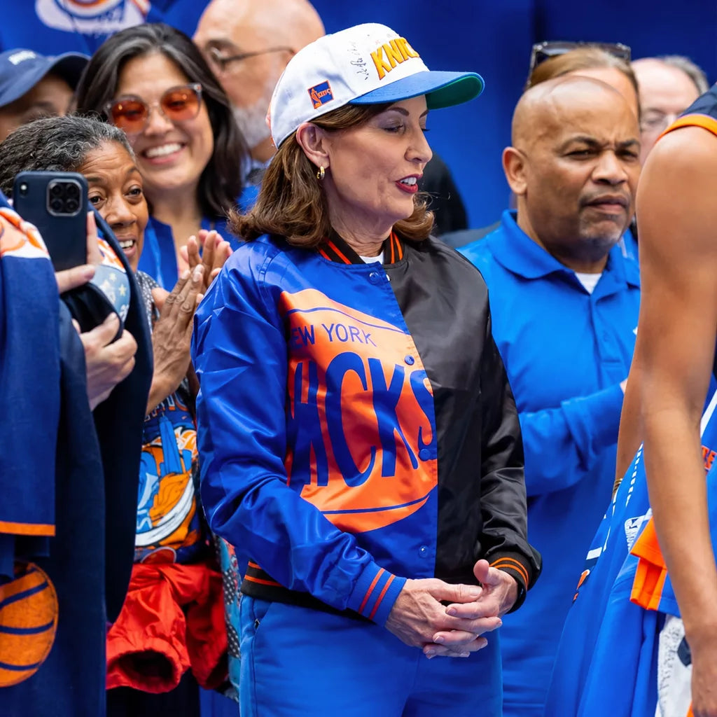 NY Knicks Championship 2026 Kathy Hochul Jacket