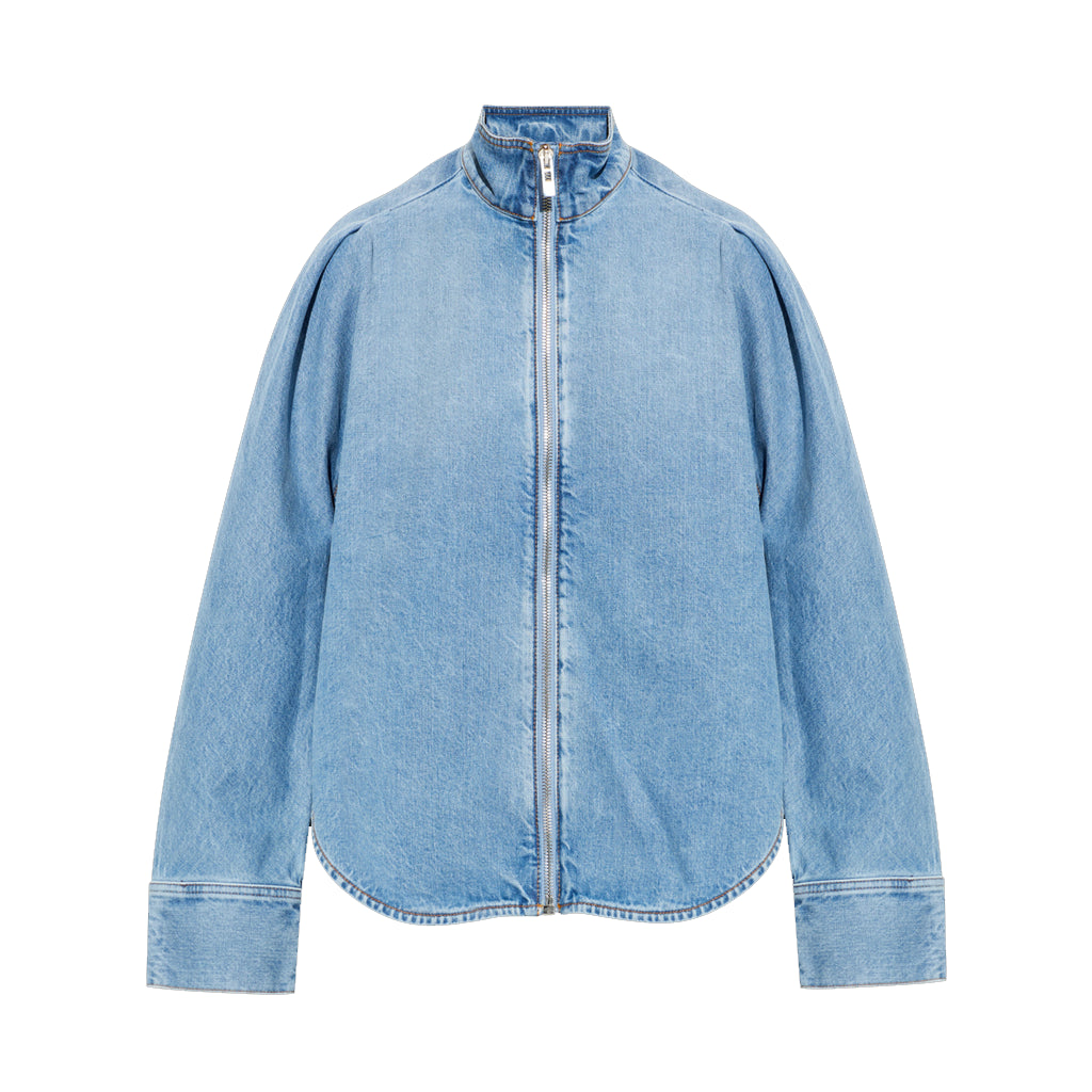NY City Charlize Theron Denim Jacket