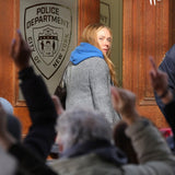Scarlett Johansson NYC Wool Coat