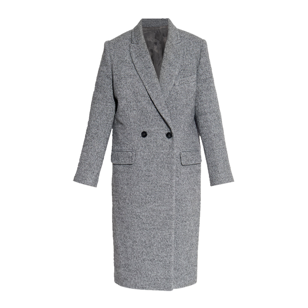 Scarlett Johansson NYC Wool Coat