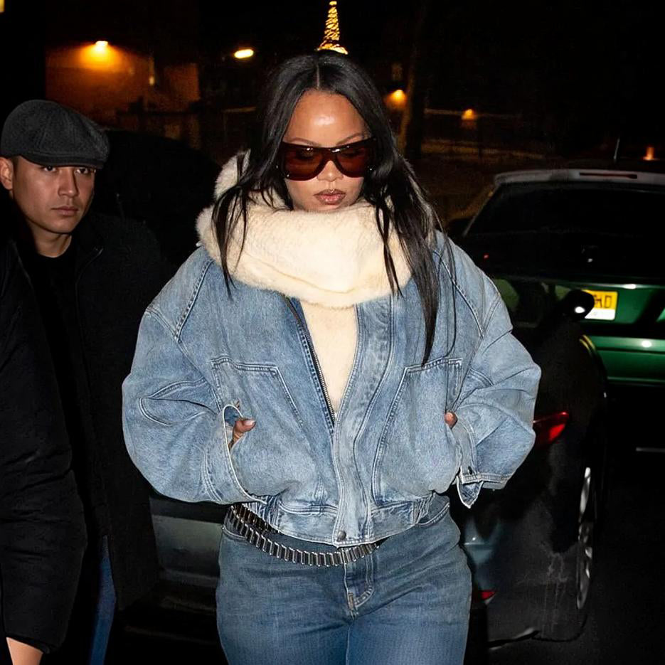 NYC Newsstand Rihanna Denim Jacket