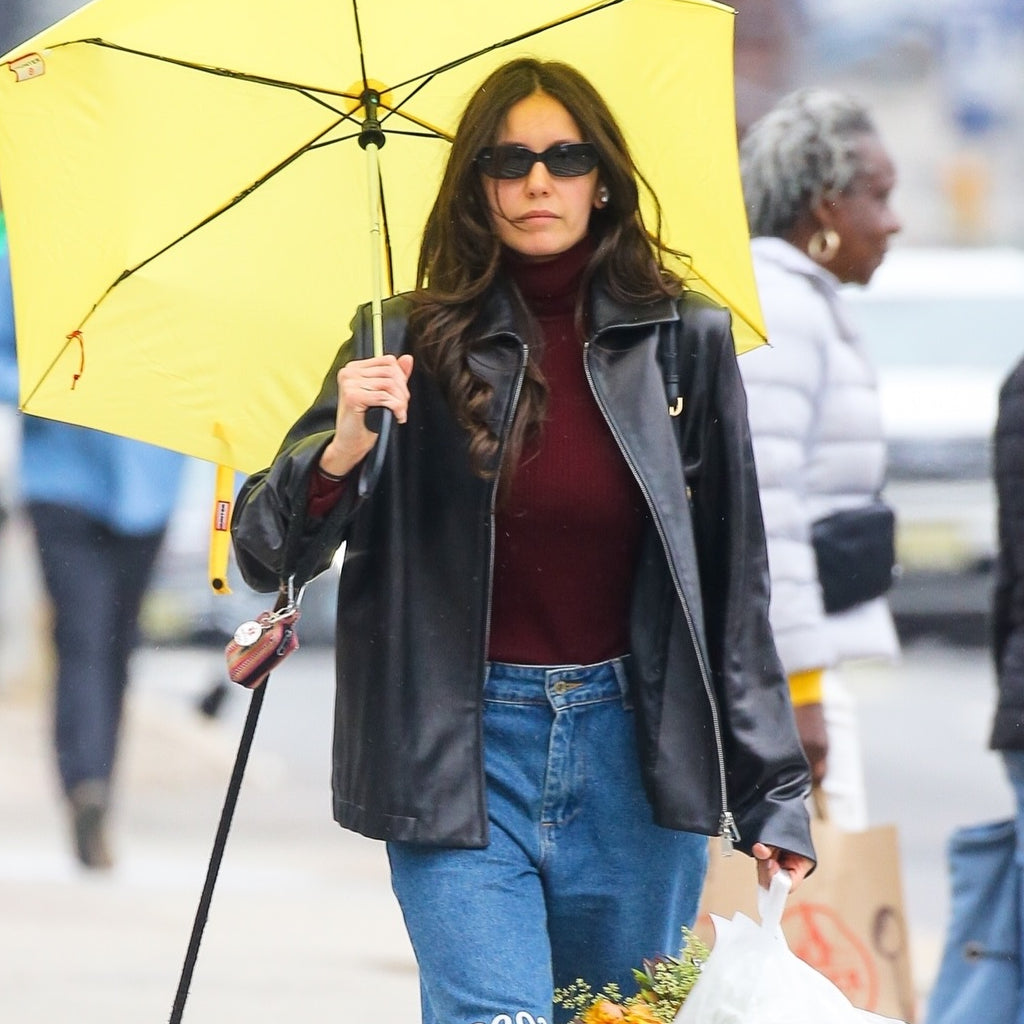 NYC 2026 Nina Dobrev Jacket