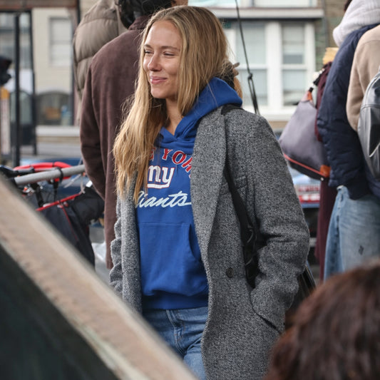 Scarlett Johansson NYC Wool Coat