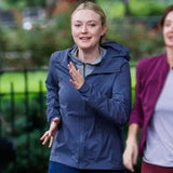 Ella Morgan S01 Dakota Fanning Hooded Jacket